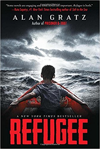 Book cover by "Refugee" by Alan Gratz