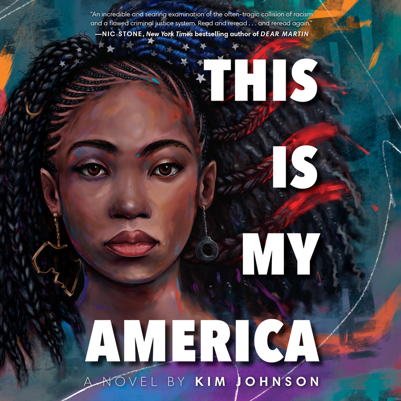 Book cover of "This is my America" by Kim Johnson