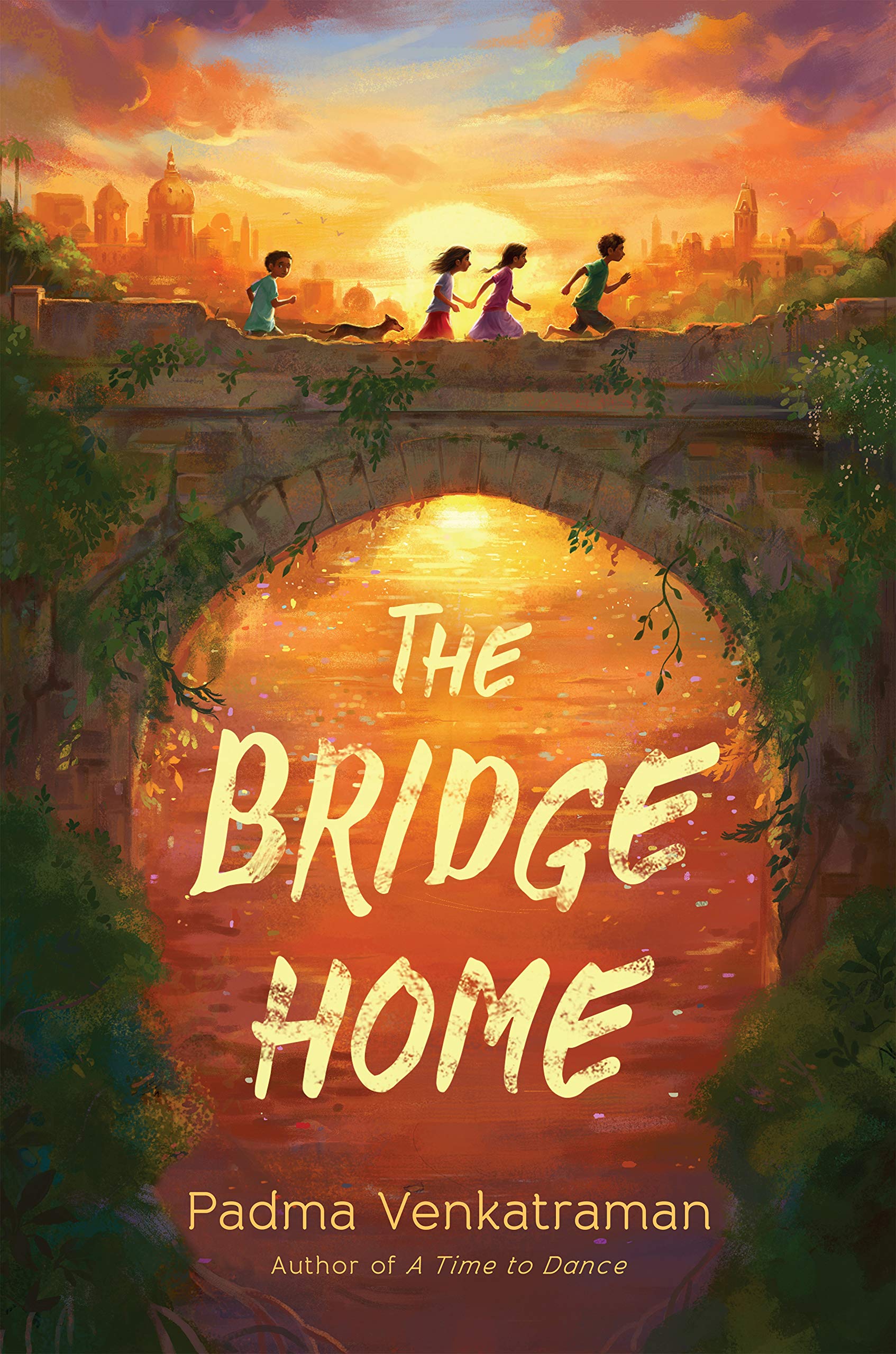 Book cover of "The Bridge Home" by Padma Venkatraman