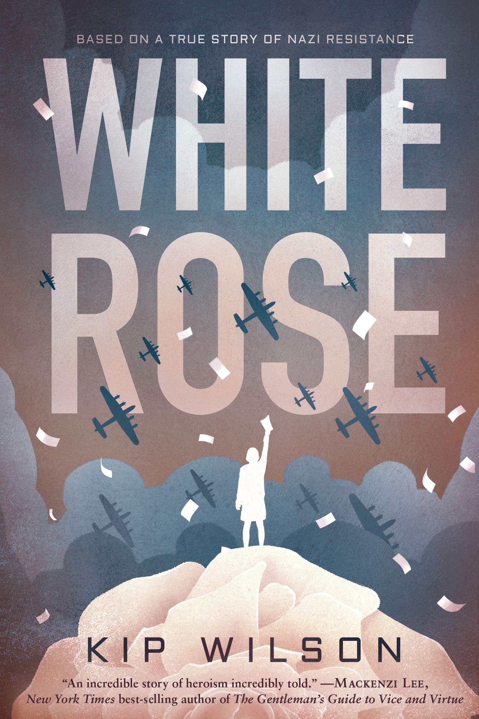 Book cover of "The White Rose" by Kip Wilson