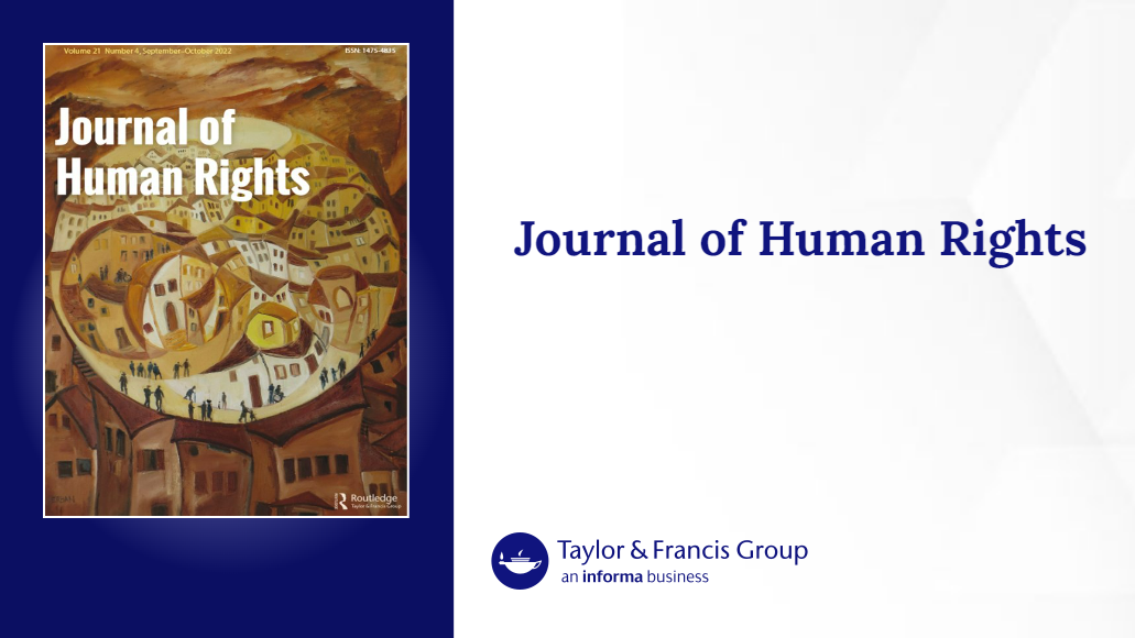 The Journal of Human Rights, published by Taylor and Francis