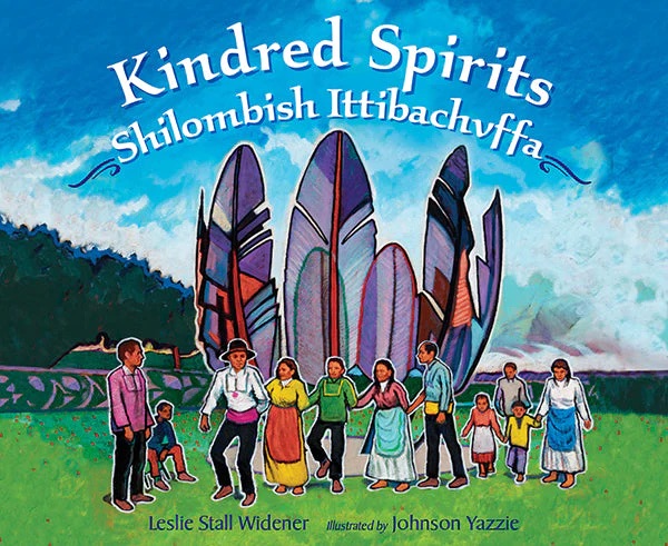 Book cover of "Kindred Spirits: Shilomsbish Ittibachvffa" by Leslie Stall Widener